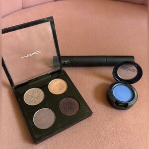 MAC Temperature Rising Quad Powered Eye Palette, MAC McQueen Nile Blue Pot